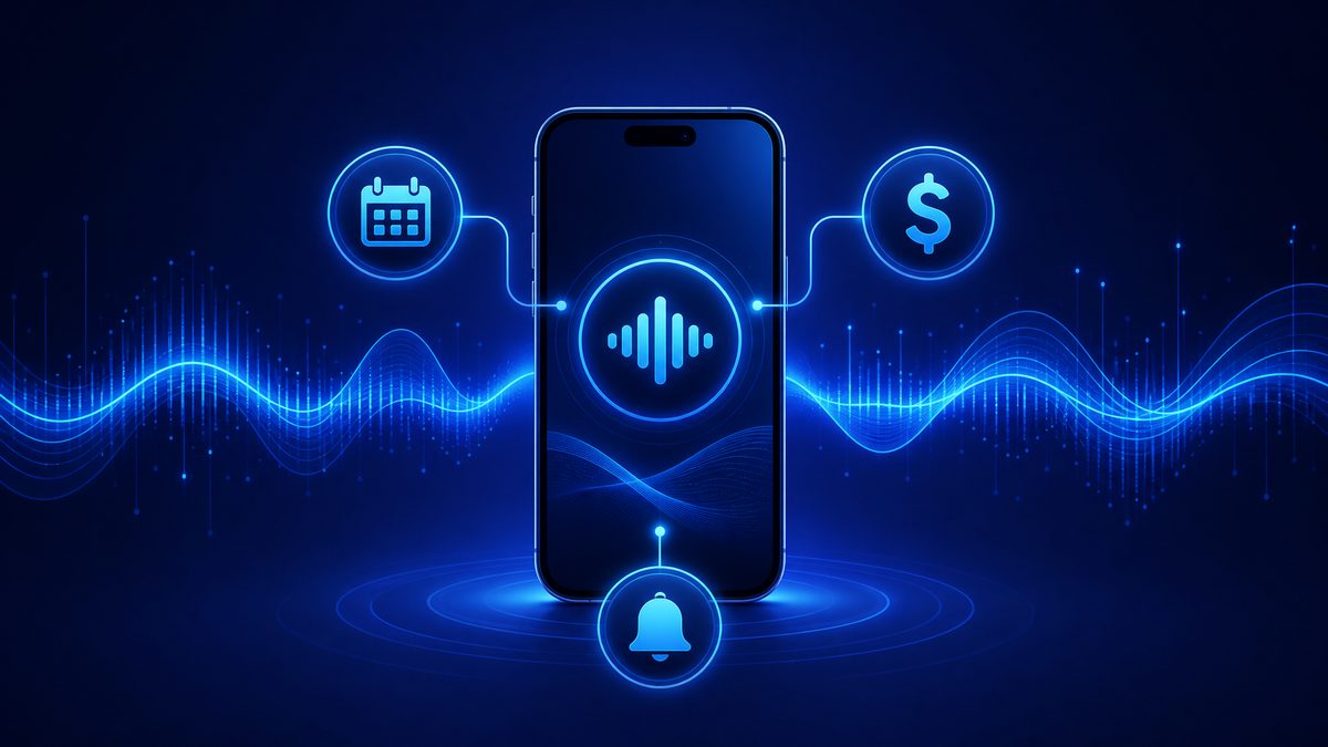 AI voice agent answering an inbound business phone call in real time
